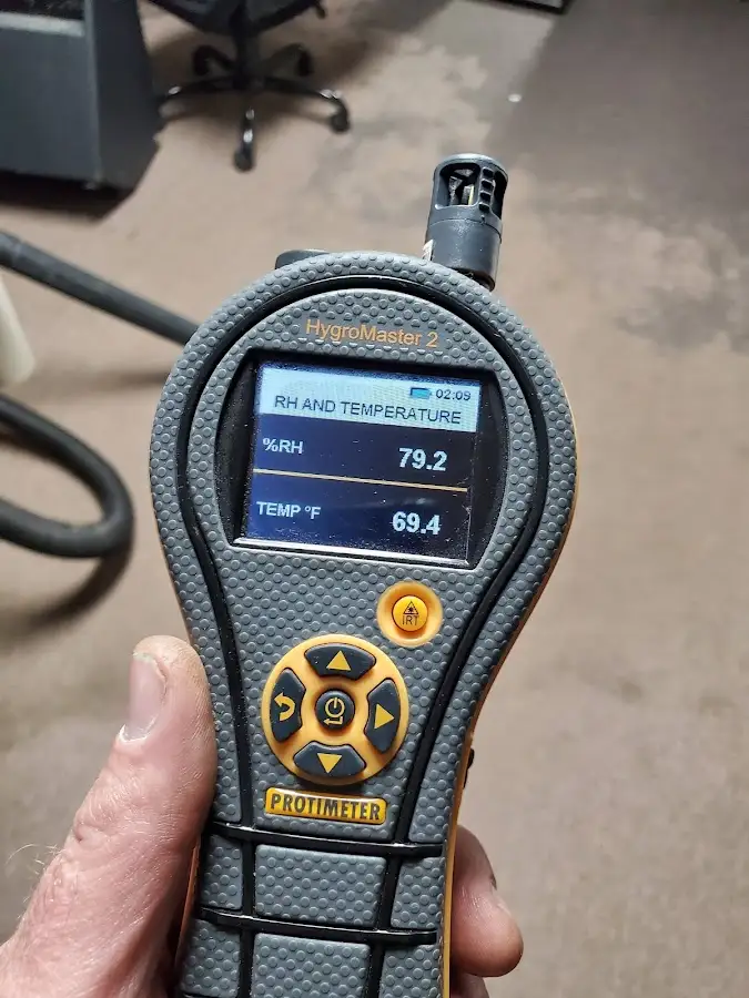 Moisture meter humidity assessment for Fire & Smoke Damage Restoration in Lathrop